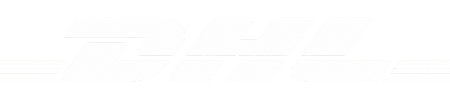DHL logo white