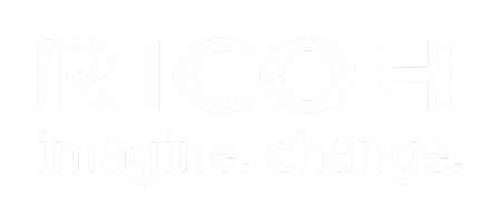 Ricoh white logo